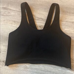 Spiritual Gangster Black Crop Top/ Sports Bra